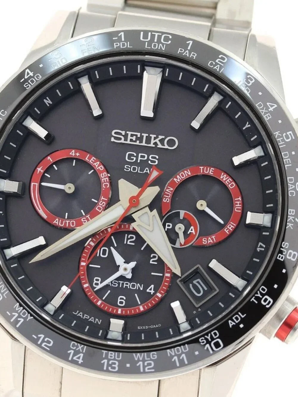 SEIKO Astron Shohei Ohtani SBXC017/5X53-0AF0 Solar Powered Radio Men's_